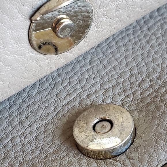 Tory Burch Marion Combo Crossbody - Silver Maple - Picture 14 of 14